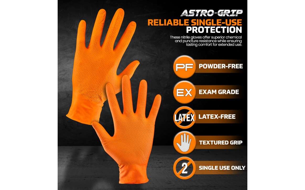 SAS Safety Group | Astro-Grip® Powder-Free Exam Grade Nitrile